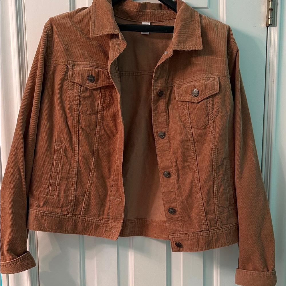 Women’s Old Navy Brown Corduroy Jacket